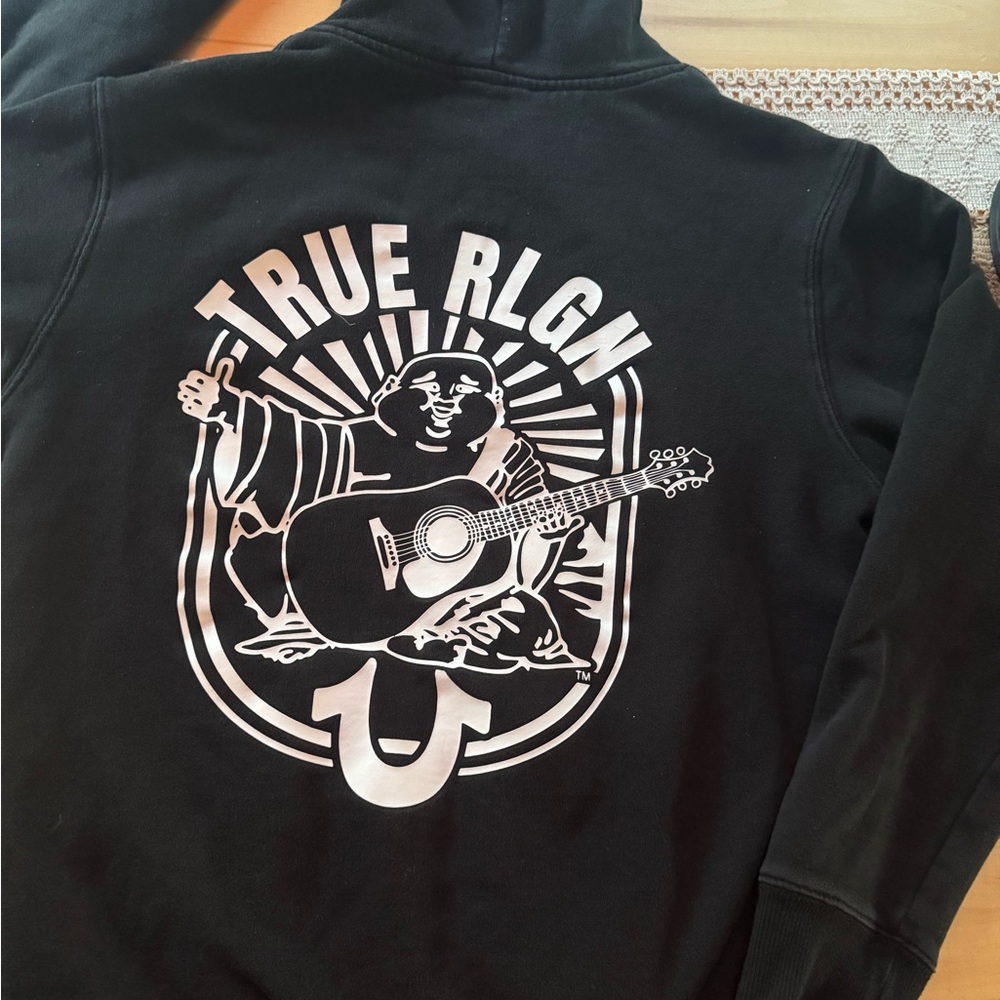 True Religion Charcoal Hoodie